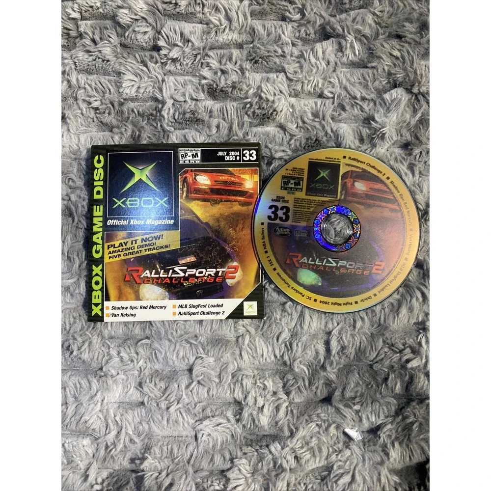 XBOX Magazine Demo Discs - Lot Of  8 Games Quake, King Kong, Final Fantasy, Doom